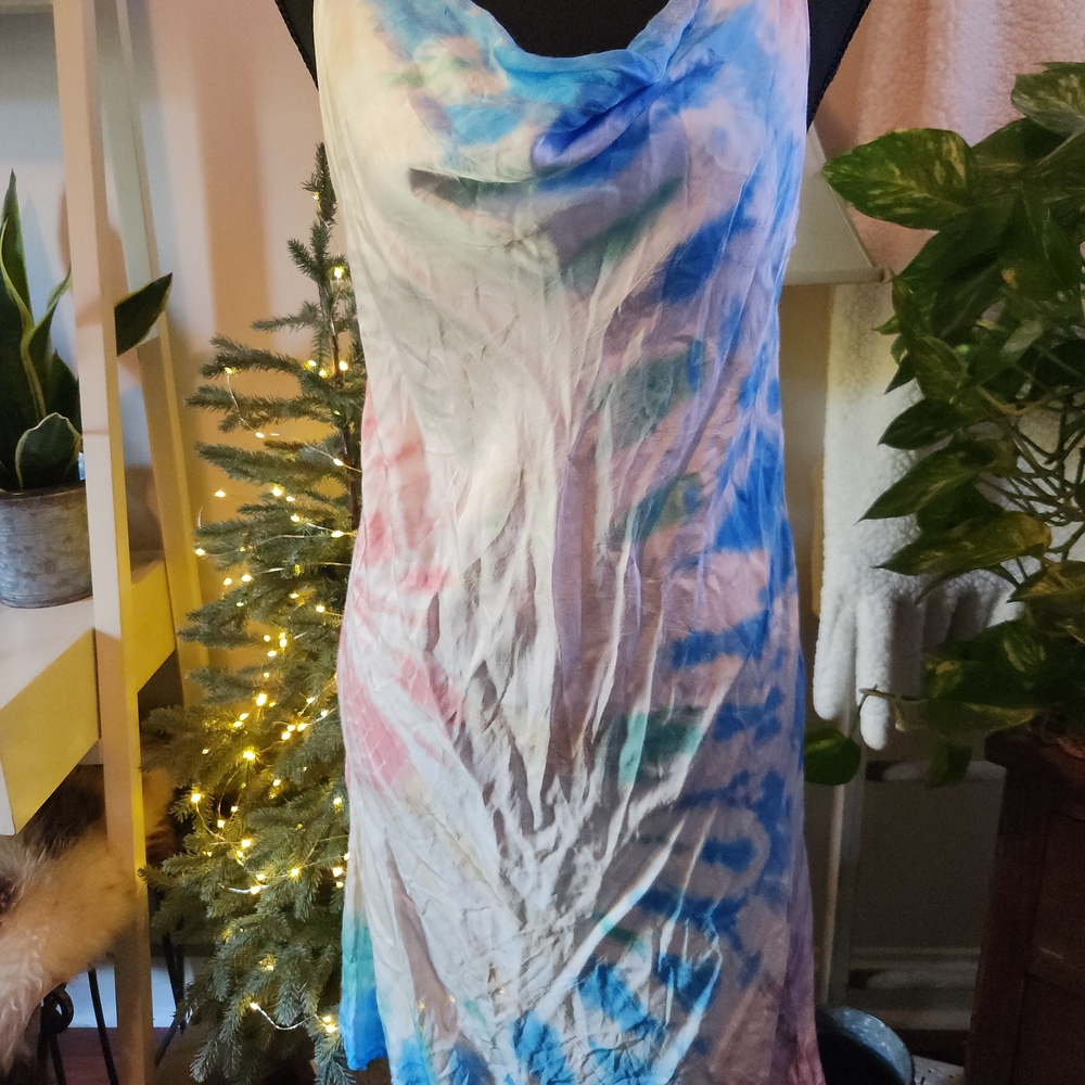 Surf Gypsy Tie-Dye Mini Dress